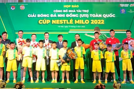 Giải bóng đá nhi đồng toàn quốc 2022 sẽ quy tụ 46 đội từ 36 tỉnh thành