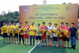 Đại hội thể thao PV GAS năm 2022 sắp diễn ra với chủ đề: “Làm việc tốt - Vui chơi khỏe”