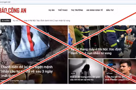 Xử lý website mạo danh Chuyên trang điện tử Công an Thành phố Hồ Chí Minh