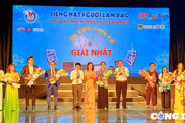 Sâu lắng những giai điệu tại vòng chung kết Hội thi “Tiếng hát người làm báo”
