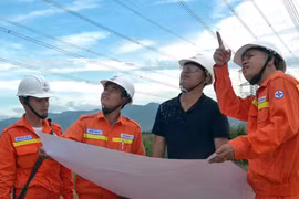 TTĐ Bình Thuận phối hợp hoàn thành di dời thêm 3 điểm giao chéo lưới điện 500 kV với dự án ĐCT Bắc-Nam