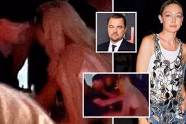 Lộ ảnh tình tứ của Leonardo DiCaprio và Gigi Hadid