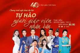 Chương trình nghệ thuật ‘Tự hào người giáo viên nhân dân’ tri ân công ơn người thầy