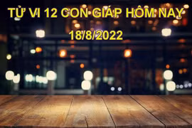 Tử vi hôm nay 18/8/2022, thứ 5 ngày 21/7 âm lịch của 12 con giáp
