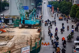Phương tiện đi thế nào khi tổ chức lại giao thông đường Trường Chinh - Đại La - Minh Khai?