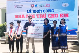 Tặng 16 công trình thanh niên hỗ trợ học sinh dân tộc thiểu số tại các địa bàn khó khăn Tây Nguyên