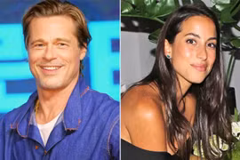 Brad Pitt có hành động thân mật với người đẹp 9X