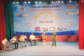 Sôi động vòng Bán kết Hội thi “Tiếng hát người làm báo” khu vực Nam sông Hậu