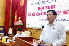Cử tri mong muốn các Nghị quyết của Quốc hội sớm đi vào cuộc sống, phát huy hiệu quả
