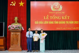 Trao giải 15 tác phẩm xuất sắc tại Giải Búa liềm vàng tỉnh Quảng Trị năm 2022