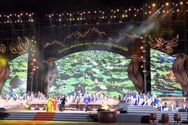 Tưng bừng khai mạc lễ hội Festival Tràng An kết nối di sản - Ninh Bình 2022