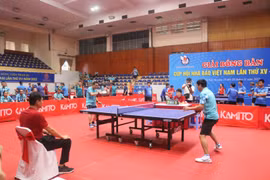 Giải Bóng bàn Cúp Hội Nhà báo Việt Nam lần thứ XV – 2022: Sân chơi gắn kết những người làm báo