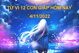 Tử vi hôm nay 4/11/2022, thứ 6 ngày 11/10 âm lịch của 12 con giáp