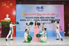 An Giang tổ chức giao lưu văn nghệ thanh niên 4 dân tộc