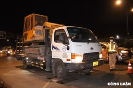 Loạt xe ben quá khổ, quá tải, chạy vào khu vực cấm: Bị xử phạt lại lấy lí do mưu sinh