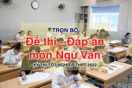 Đề thi môn Ngữ văn tốt nghiệp THPT năm 2022