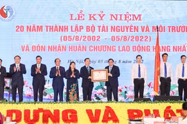 Thủ tướng dự Lễ kỷ niệm 20 năm thành lập Bộ Tài nguyên và Môi trường