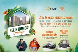 Chủ đầu tư KLB tri ân khách hàng dự án Feliz Homes xe ô tô Mercedes