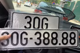 Đấu giá biển số ô tô "đẹp" tại Hà Nội và TP HCM dự kiến có giá khởi điểm từ 40 triệu đồng