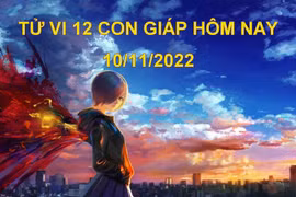 Tử vi hôm nay 10/11/2022, thứ 5 ngày 17/10 âm lịch của 12 con giáp