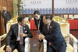 Thủ tướng Phạm Minh Chính gặp Quốc vương Brunei Darussalam