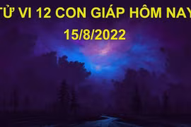 Tử vi hôm nay 15/8/2022, thứ 2 ngày 18/7 âm lịch của 12 con giáp
