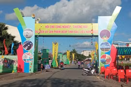 Hơn 250 gian hàng tham dự Hội chợ Công nghiệp-Thương mại-Du lịch và sản phẩm OCOP tỉnh Bạc Liêu