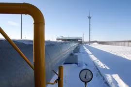 Gazprom: Giá khí đốt châu Âu có thể vượt 4.000 USD/nghìn m3