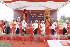 Động thổ dự án khu nghỉ dưỡng Nam Cường ở Hải Sơn, Đồ Sơn (Hải Phòng)
