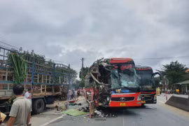Va chạm liên hoàn trên quốc lộ 1, một người tử vong