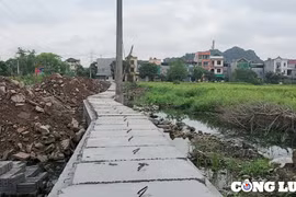 Ninh Bình: Nghi vấn “rút ruột” công trình tại dự án hơn 75 tỷ đồng