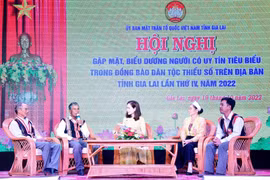 Gia Lai: Gặp mặt, biểu dương 350 người uy tín tiêu biểu trong đồng bào dân tộc thiểu số