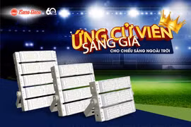 Rạng Đông mách 5 bước sử dụng đèn chiếu sáng ngoài trời hiệu quả