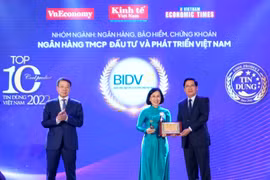 2 sản phẩm của BIDV nhận giải thưởng Tin Dùng Việt Nam 2022