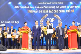 04 giải pháp số của VNPT được vinh danh tại Giải thưởng Make in Viet Nam năm 2022