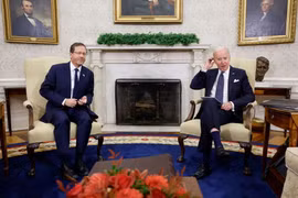 Ông Biden và Tổng thống Israel Herzog thảo luận về vấn đề Iran