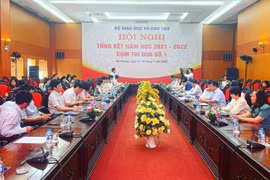 Tổng kết năm học 2021-2022 Cụm thi đua số 1: Chủ động, sáng tạo, nỗ lực
