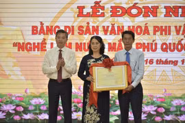 Nghề làm nước mắm Phú Quốc là di sản văn hóa phi vật thể quốc gia