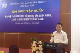 Báo chí góp phần hỗ trợ trẻ em tương tác lành mạnh, sáng tạo trên môi trường mạng