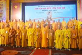 Hòa thượng Thích Châu Quang được tái nhiệm chức Trưởng Ban Trị sự Giáo hội Phật giáo Việt Nam tỉnh Đắk Lắk