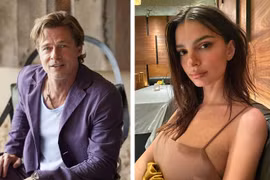 Brad Pitt đang âm thầm tìm hiểu Emily Ratajkowski