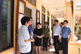Thi tốt nghiệp THPT 2022: Vị trí trọng yếu gần nhà dân cần tăng cường các biện pháp nghiệp vụ