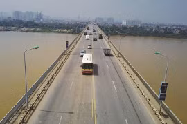Hà Nội: Tổ chức lại giao thông tuyến đường tránh lên cầu Thăng Long