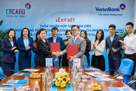 Lễ ký kết hợp tác toàn diện giữa Crystal Bay card & VietinBank - Chi nhánh Thăng Long