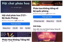 Chợ mạng nhộn nhịp bán chui pháo hoa không nổ