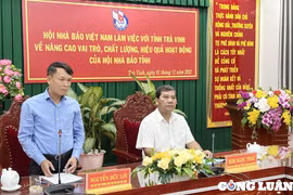 Tháo gỡ khó khăn, nâng cao hơn nữa hiệu quả hoạt động của Hội Nhà báo địa phương