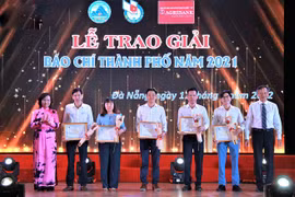 Tôn vinh 27 tác phẩm xuất sắc tại giải Báo chí thành phố Đà Nẵng năm 2021