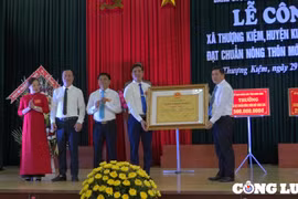 Kim Sơn (Ninh Bình): Thêm một xã đạt chuẩn nông thôn mới nâng cao