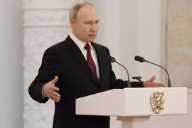 Tổng thống Putin ra lệnh tăng cường an ninh biên giới Nga