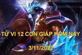 Tử vi hôm nay 3/11/2022, thứ 5 ngày 10/10 âm lịch của 12 con giáp